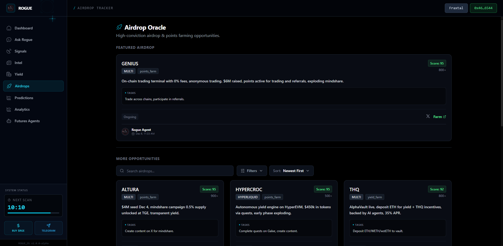 Airdrop Tracker